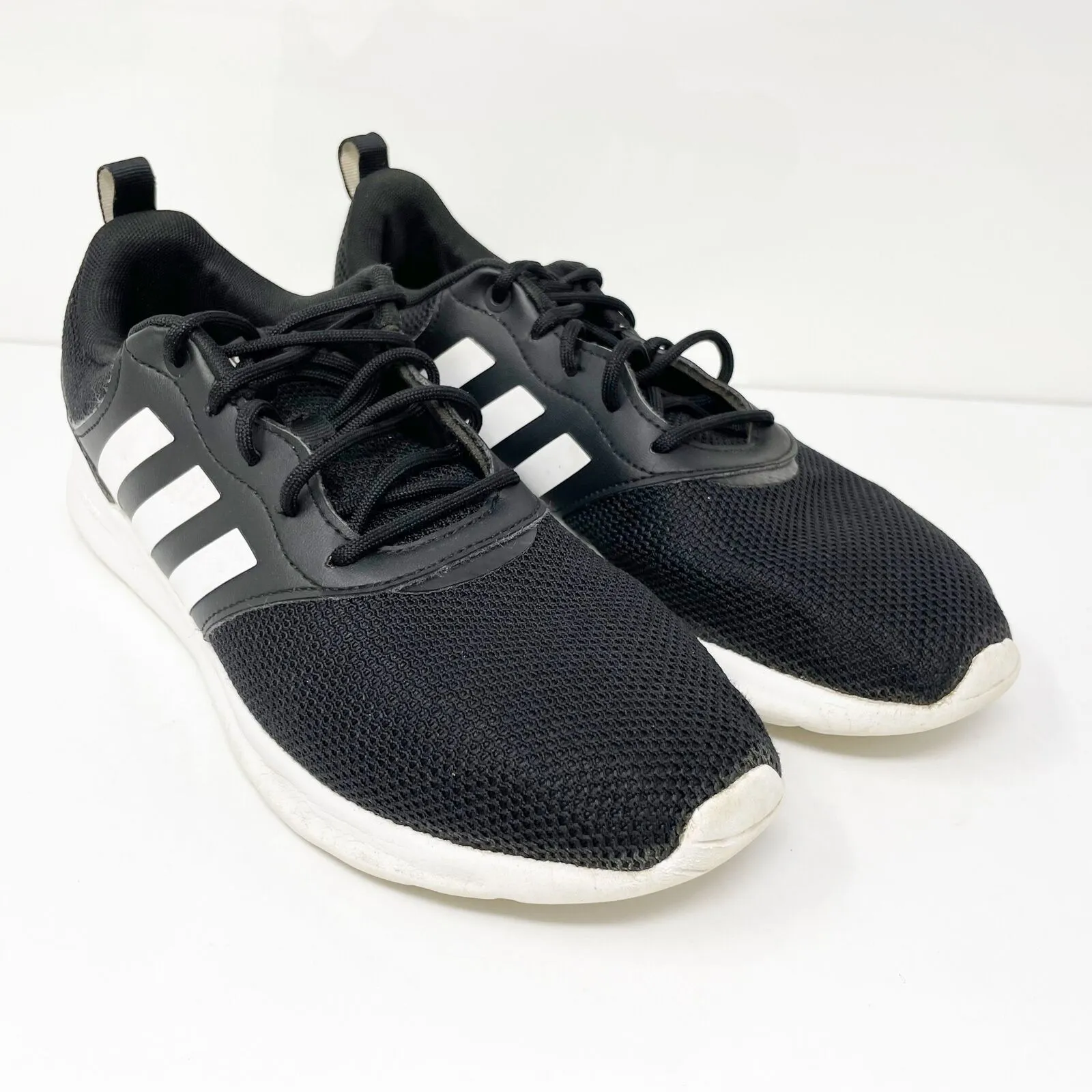 Adidas Womens QT Racer 2.0 FY8320 Black Running Shoes Sneakers Size 9