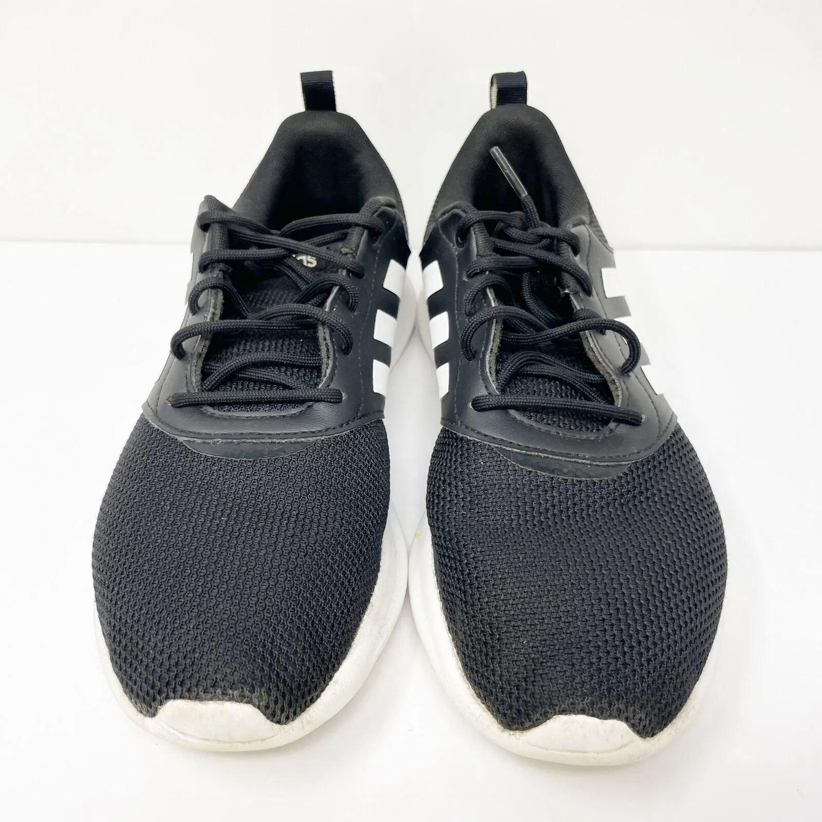 Adidas Womens QT Racer 2.0 FY8320 Black Running Shoes Sneakers Size 9