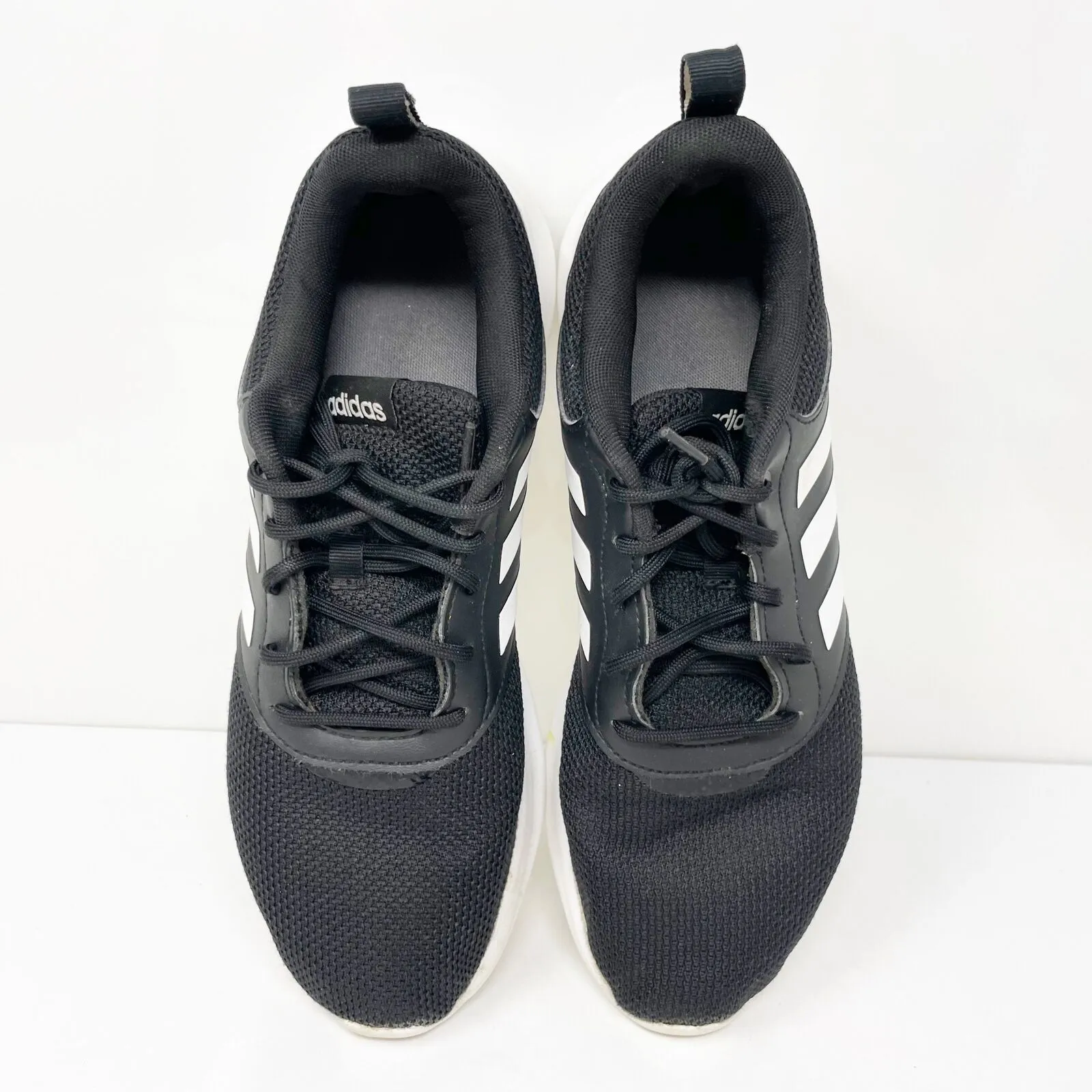 Adidas Womens QT Racer 2.0 FY8320 Black Running Shoes Sneakers Size 9