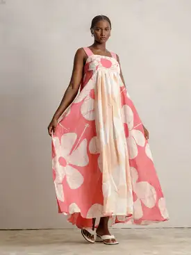 AGA CULTURE Arike Sai Gobe floor-length dress