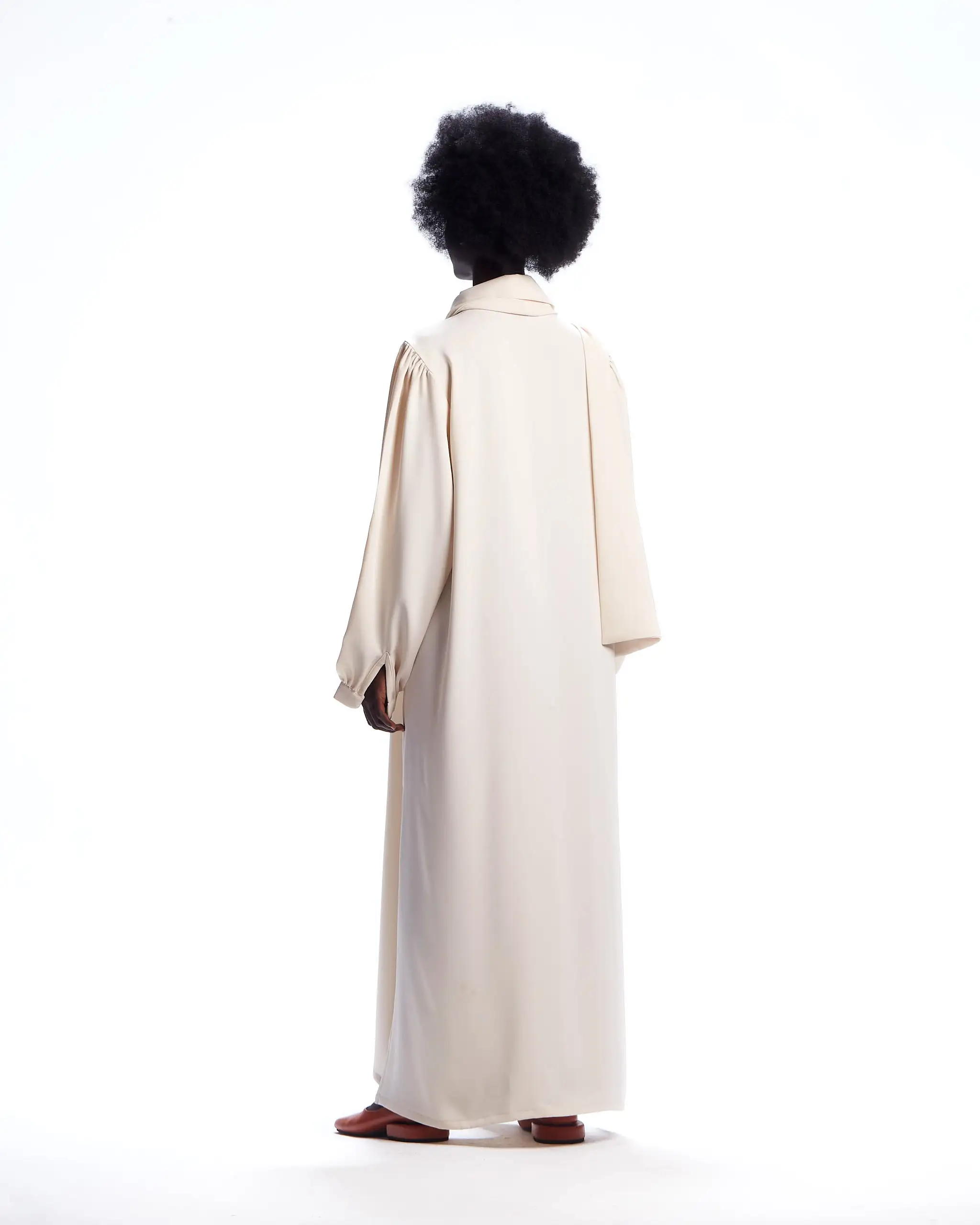 AJABENG Koramaa Extended Collar Kaftan