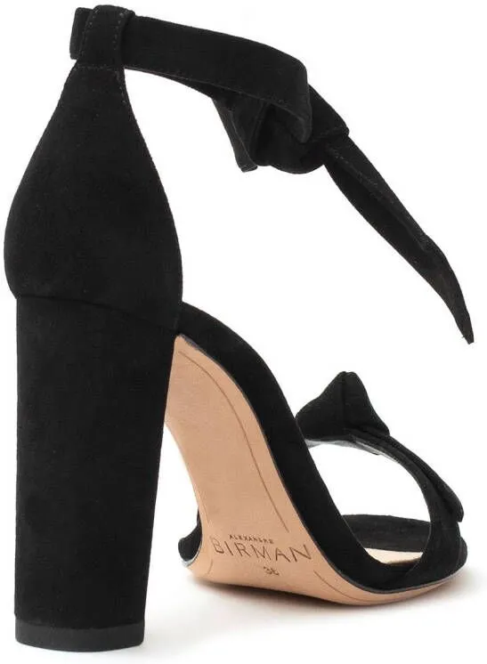 Alexandre Birman Clarita ankle tie 90mm sandals Black