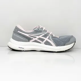 Asics Womens Gel Contend 7 1012A911 Gray Running Shoes Sneakers Size 10