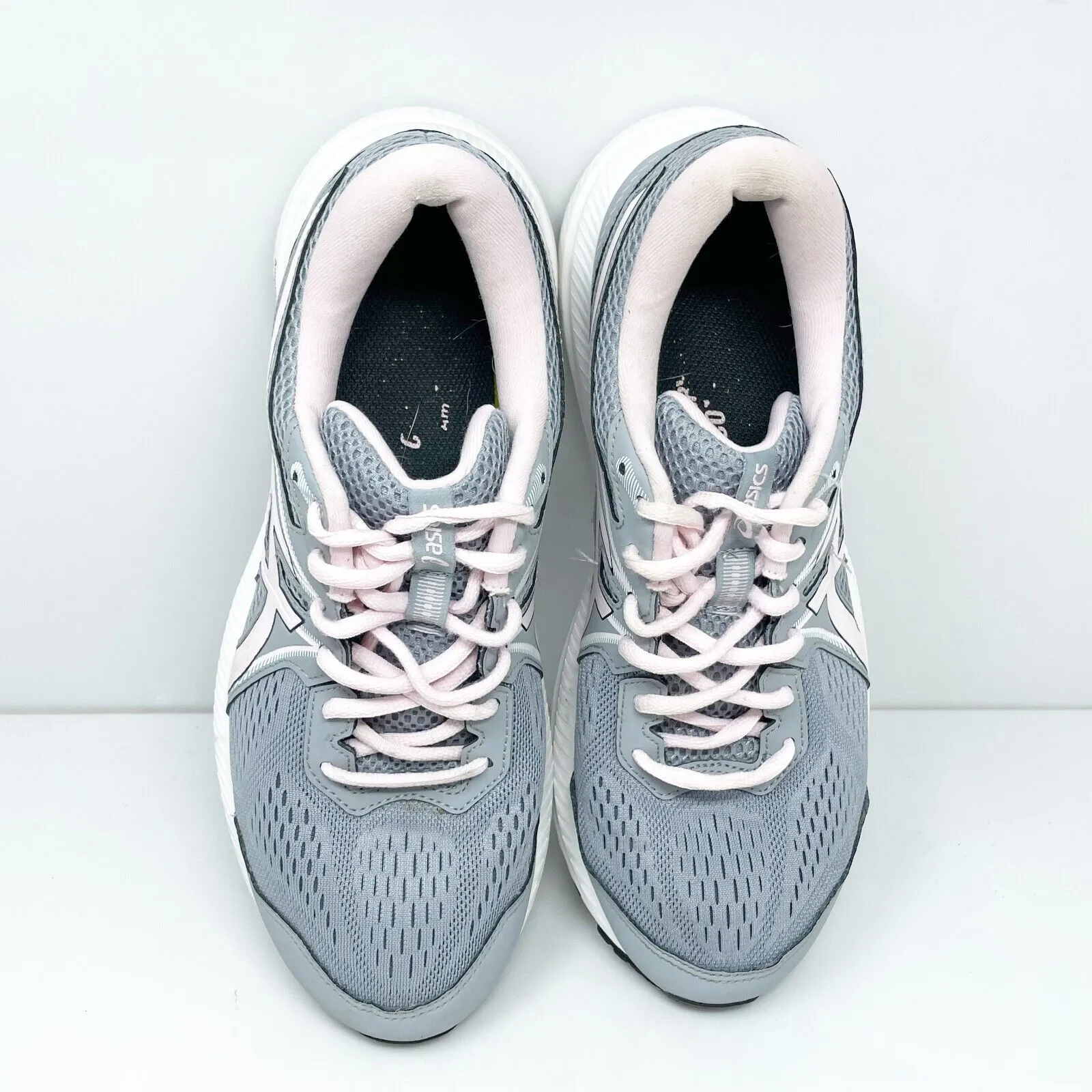 Asics Womens Gel Contend 7 1012A911 Gray Running Shoes Sneakers Size 10