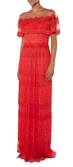 Bardot Lace Maxi Dress