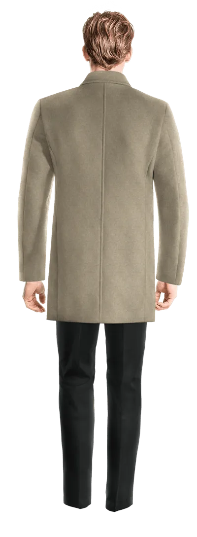 Beige Peacoat