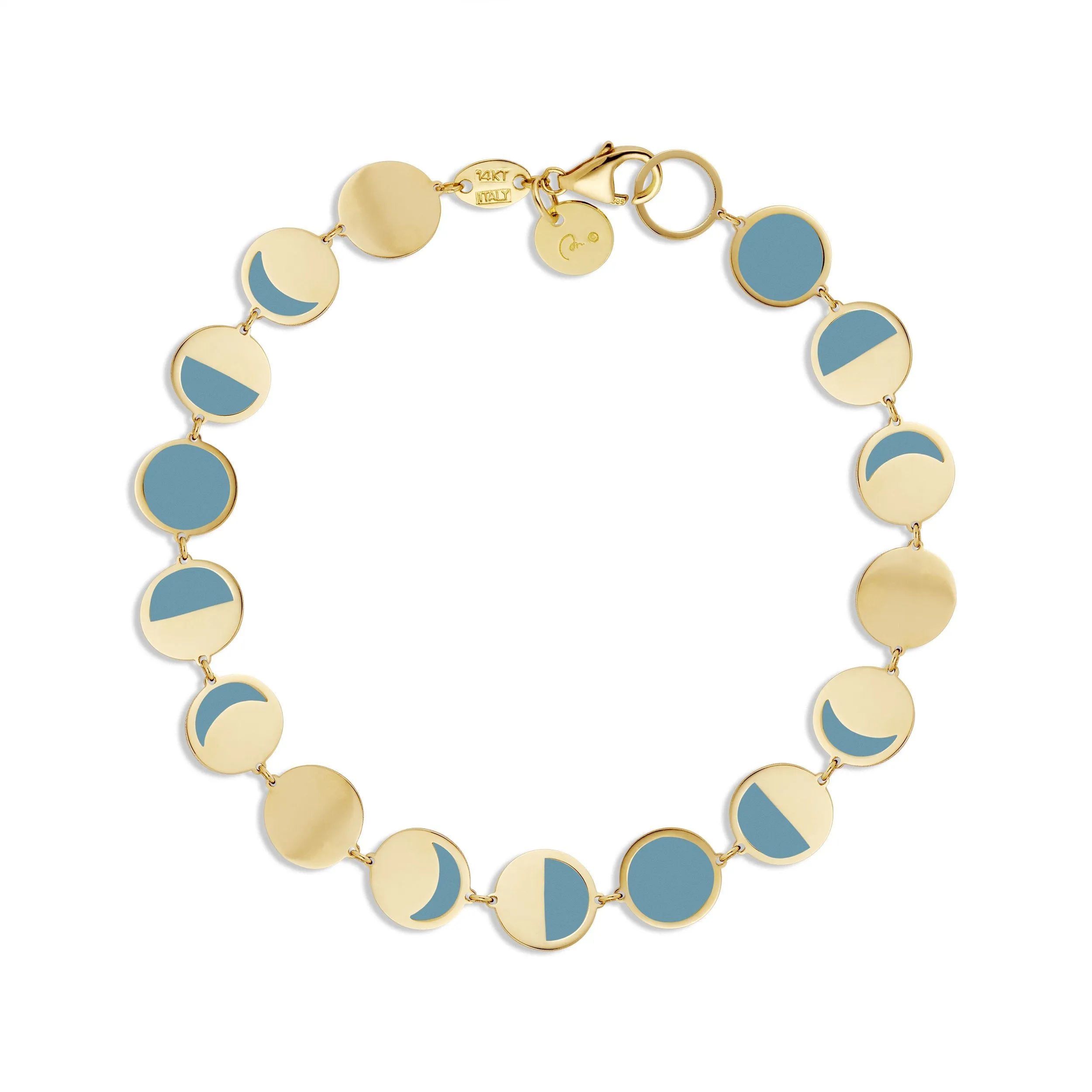 BOHEME CONFETTI LUNE BLEUE BRACELET rts