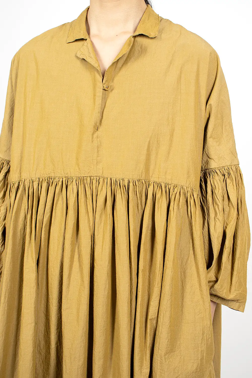 Camelia Dress Ochre