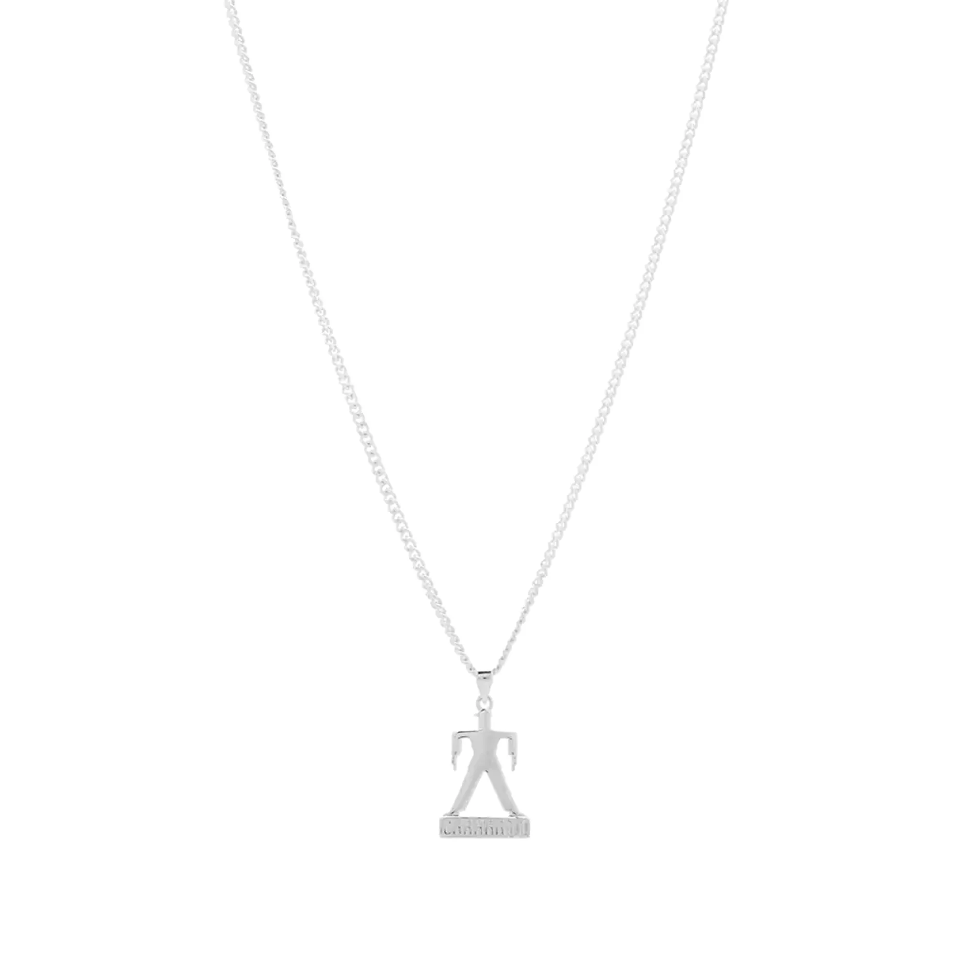 Carhartt WIP Foundation Pendant Silver