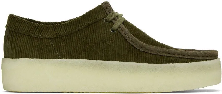 Clarks Originals Khaki Wallabee Cup Oxfords