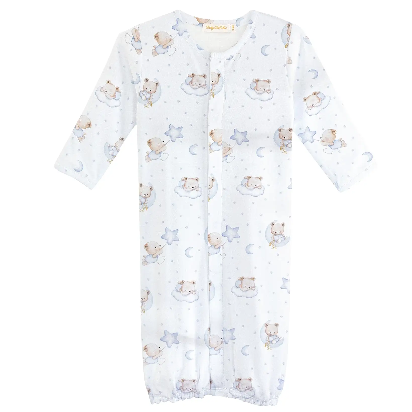 Converter Gown - Sleep Tight Bear - Blue