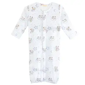 Converter Gown - Sleep Tight Bear - Blue