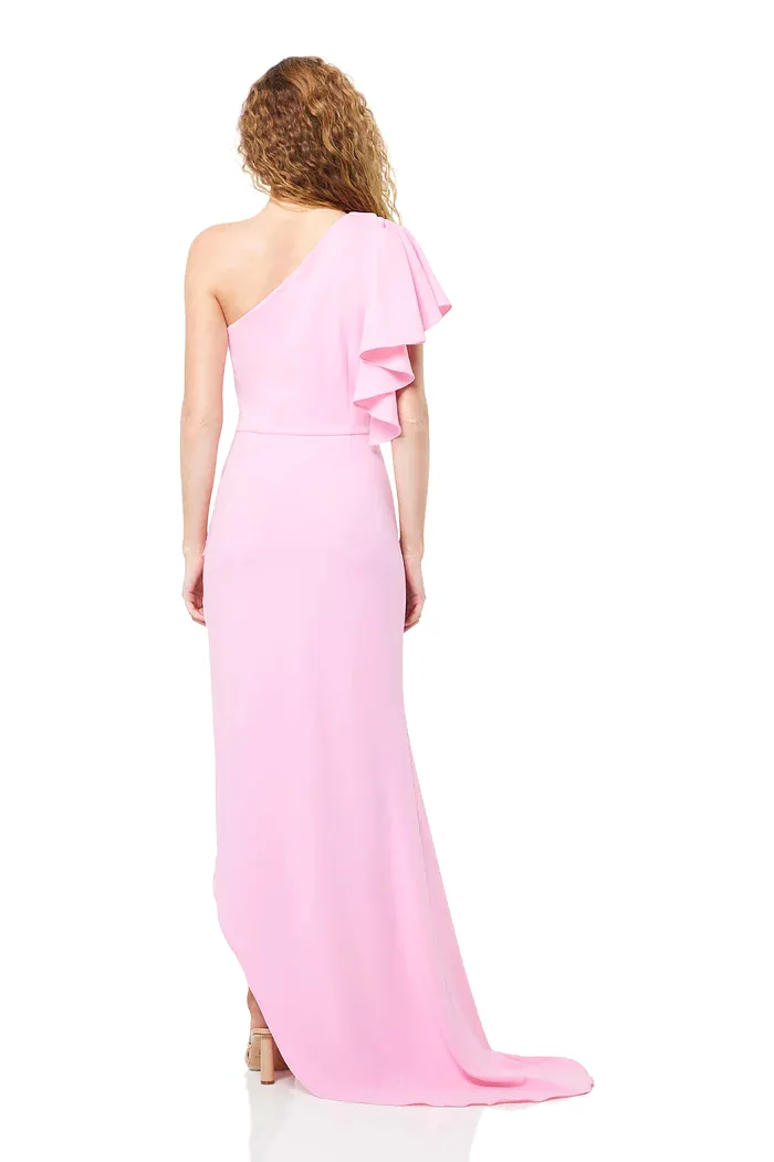 Convivial One Shoulder Gown