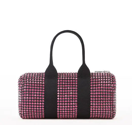 Cruiser Crystal Mini Duffel, Fuschia