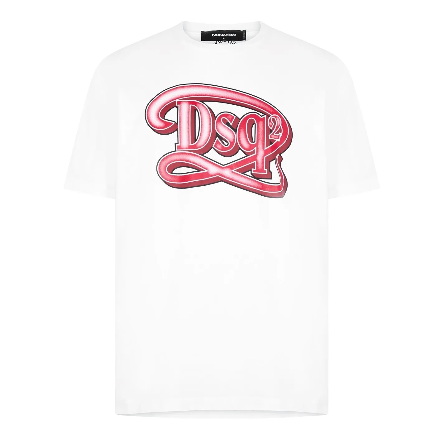 D SQUARED2  |Cotton Short Sleeves Bridal Logo Luxury Outlet T-Shirts