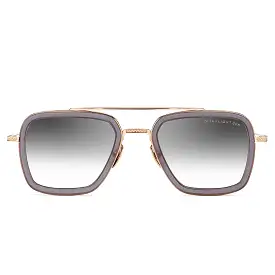 Dita Eyewear 7806 Flight 006 Gold Matte Grey Crystal Sunglasses