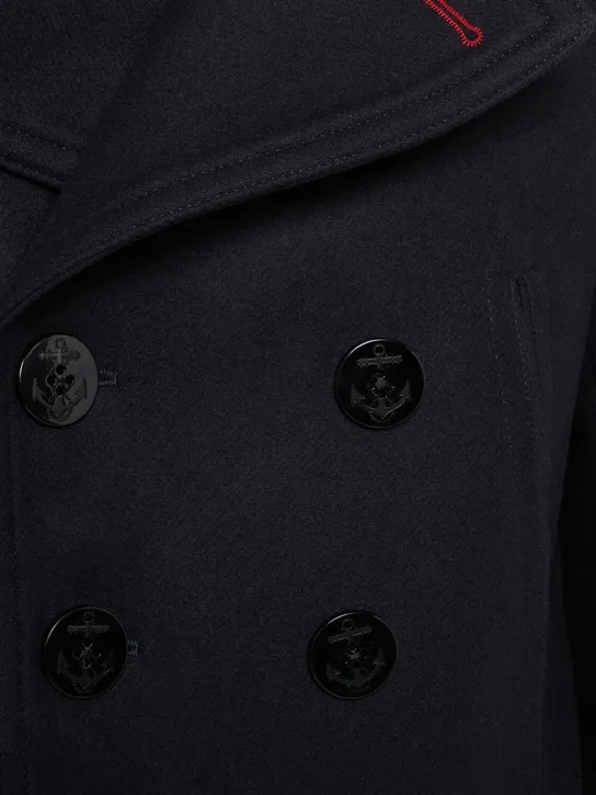 Dsquared2   Felted wool blend sailor peacoat 