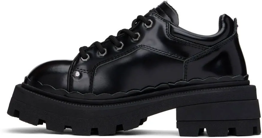 Eytys Black Detroit Oxfords