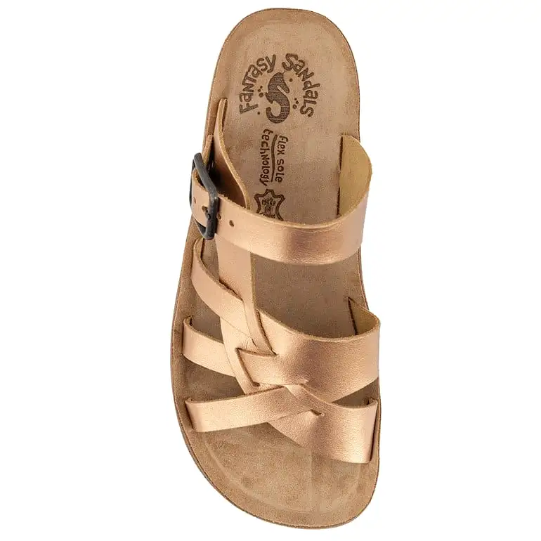 Fantasy Sandals Alessia Rosegold Perle