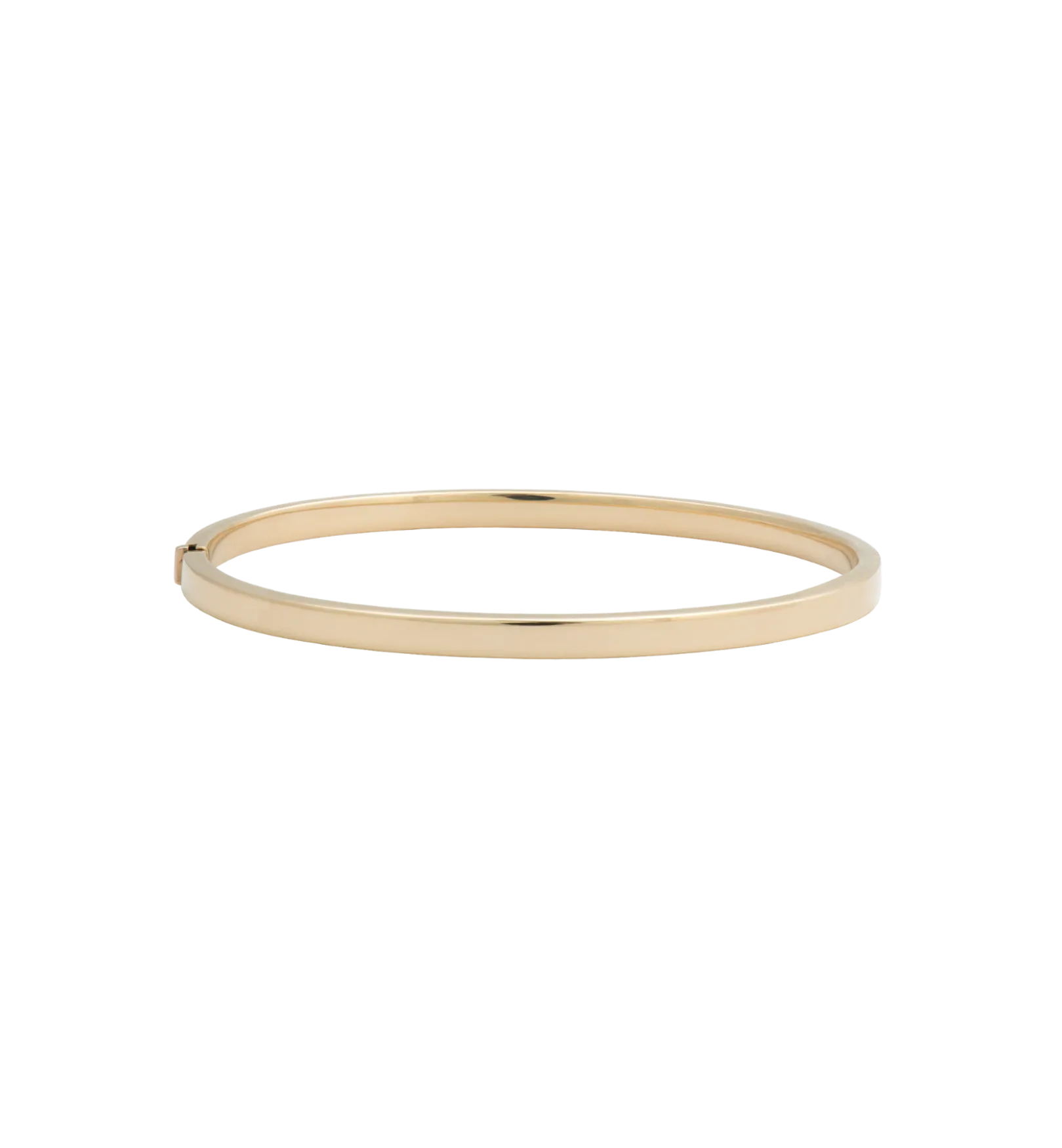 Flat Hinge Bangle 14K