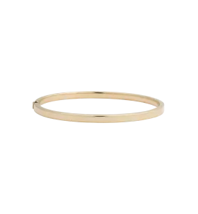 Flat Hinge Bangle 14K