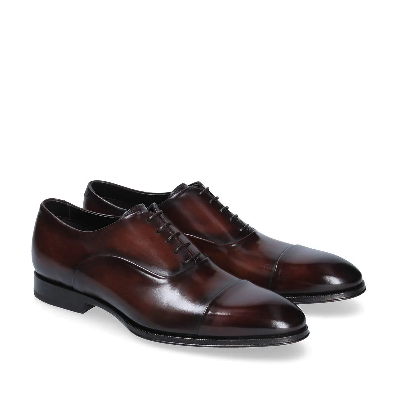 Franceschetti Savona Men's Shoes Calf-Skin Leather Cap-Toe Oxfords (FCCT1024)