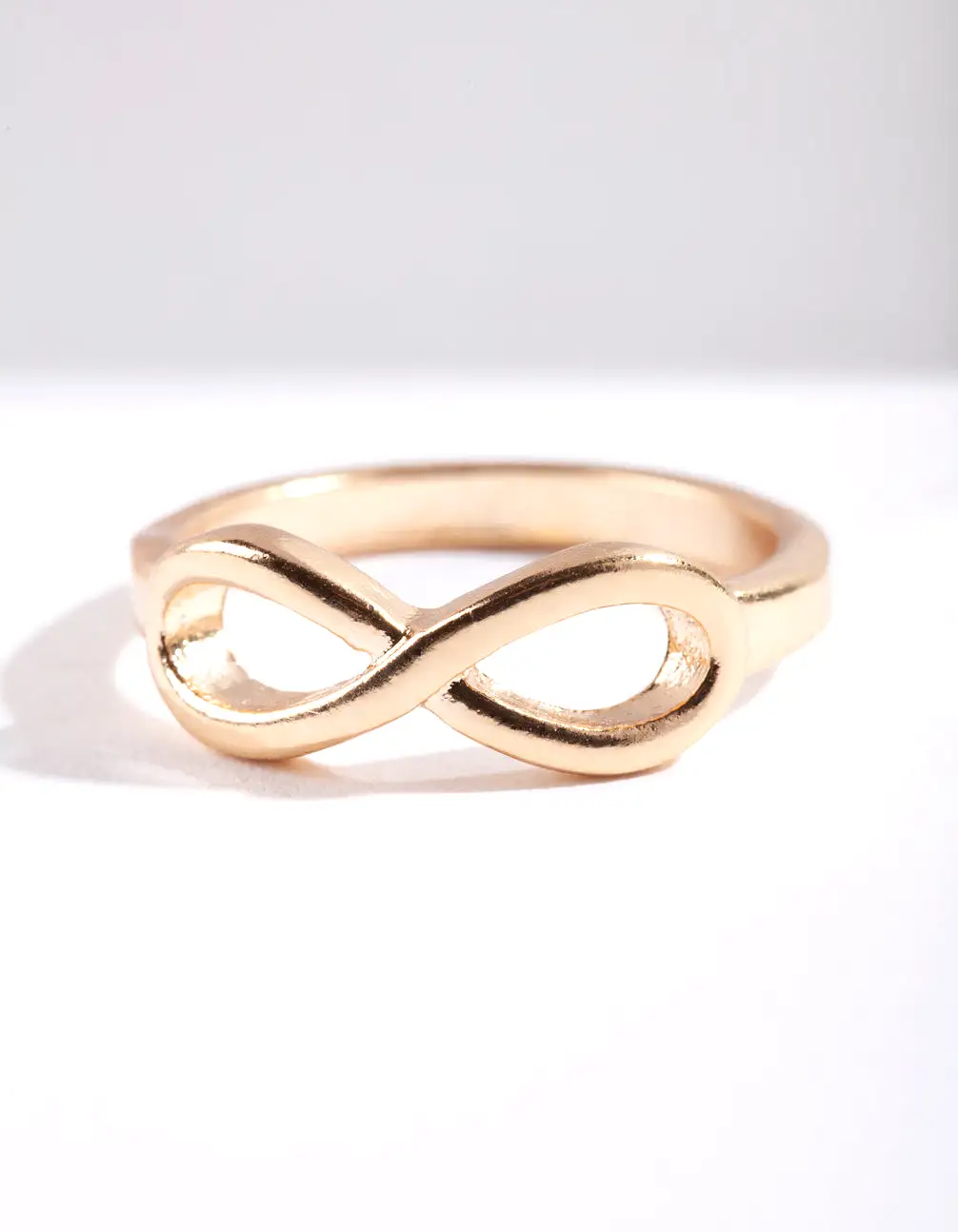 Gold Infinity Ring