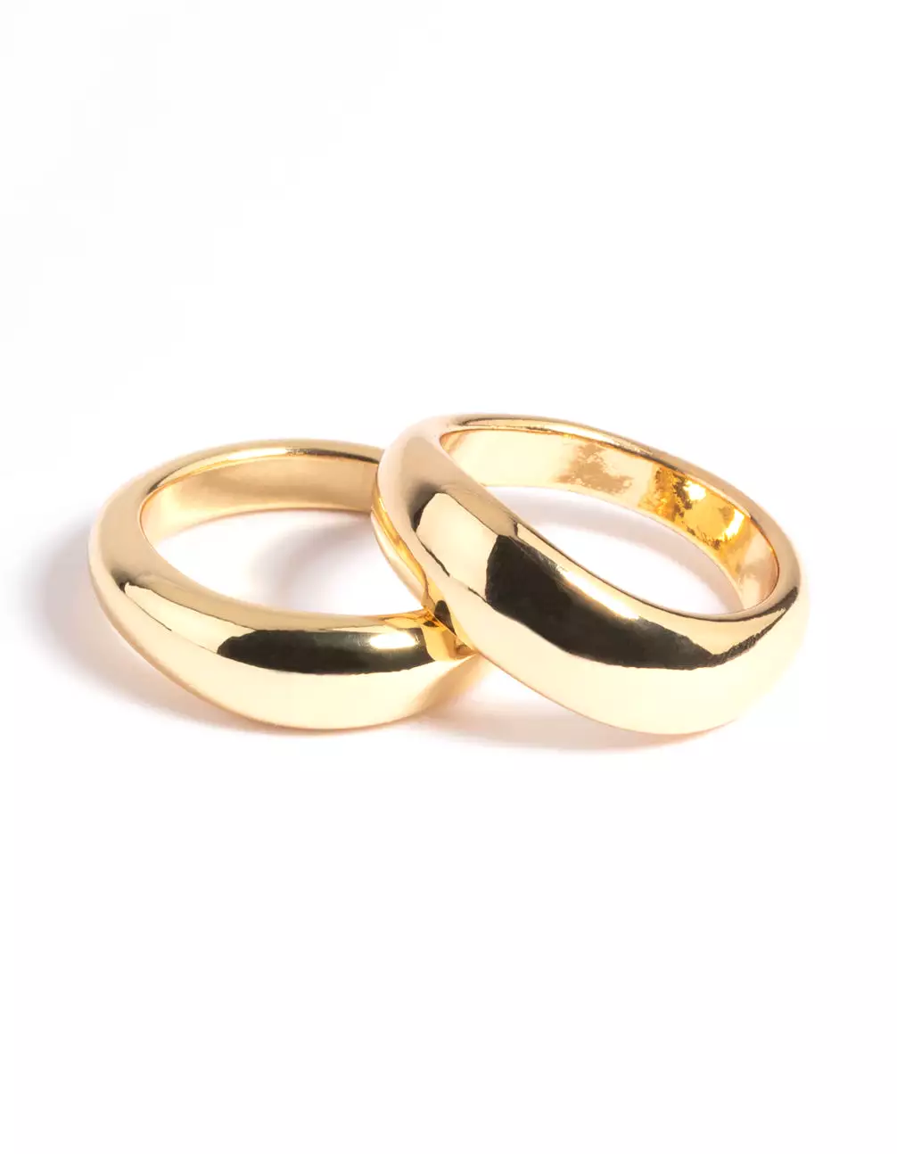 Gold Plated Ring Set