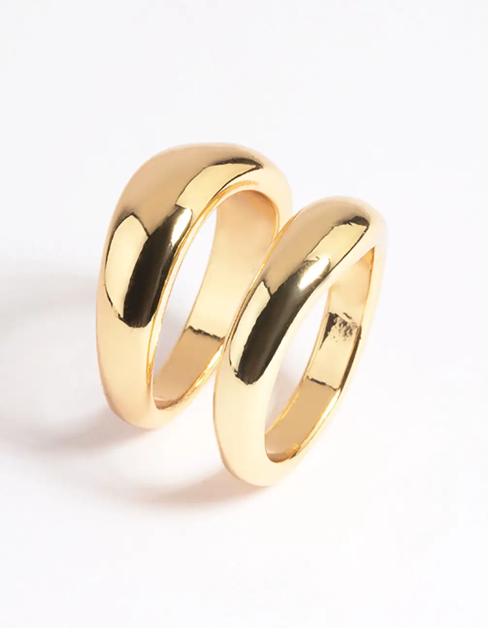 Gold Plated Ring Set