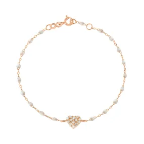 In Love Diamond Bracelet, Opal, Rose Gold, 6.7