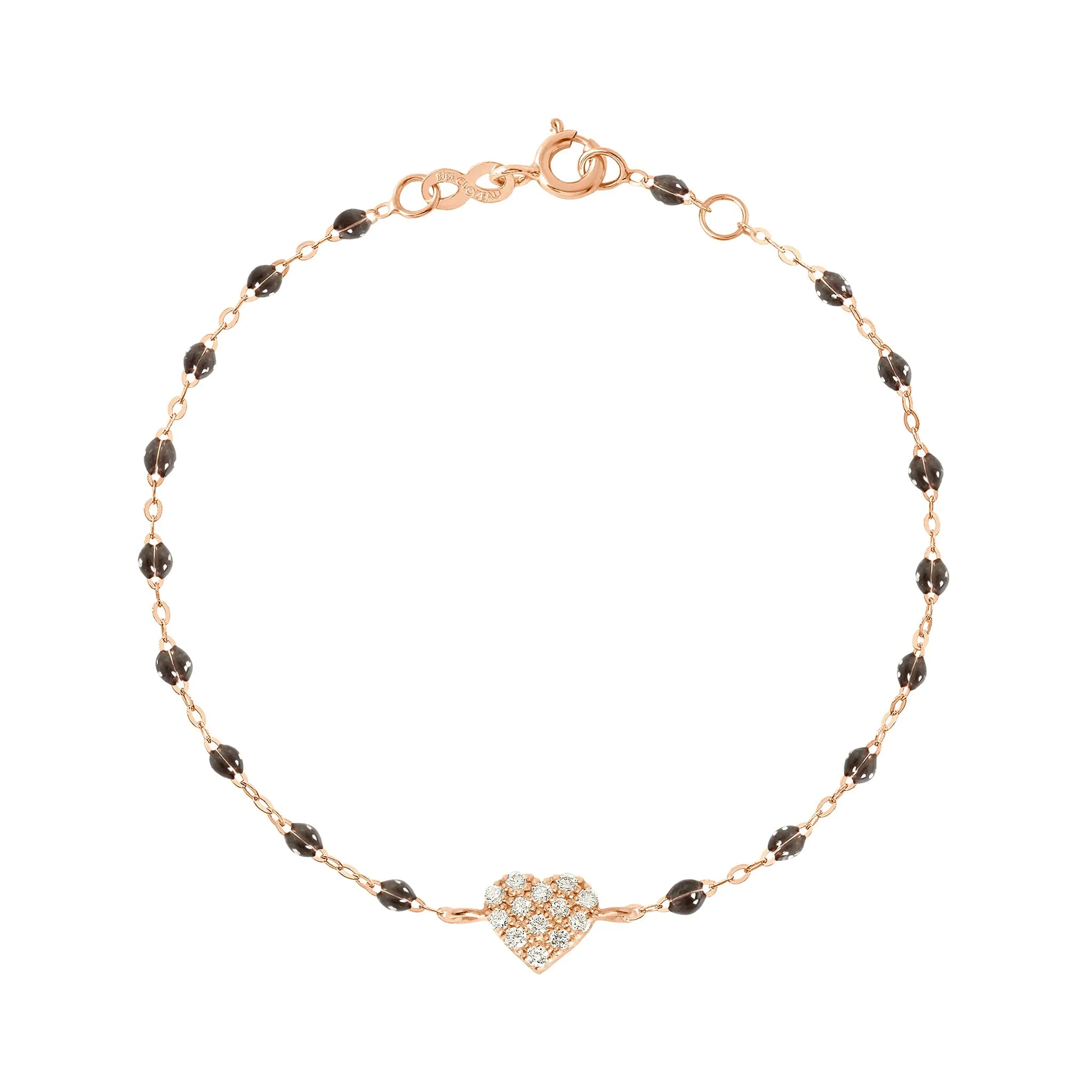 In Love Diamond Bracelet, Quartz, Rose Gold, 6.7