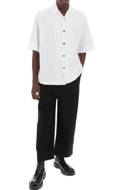 Jil Sander  |Unisex Street Style Plain Cotton Short Sleeves Bridal Logo