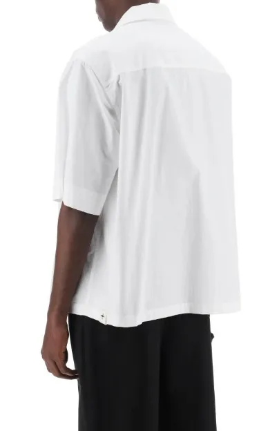 Jil Sander  |Unisex Street Style Plain Cotton Short Sleeves Bridal Logo