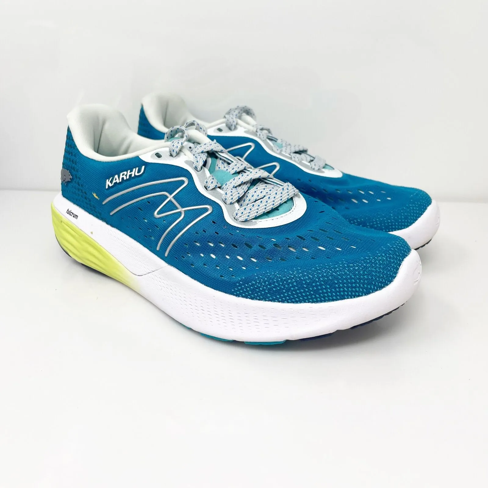 Karhu Womens Ikoni 2.0 F202000 Blue Running Shoes Sneakers Size 6