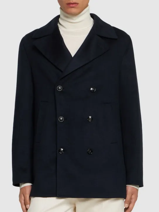 Kiton   Cashmere peacoat 