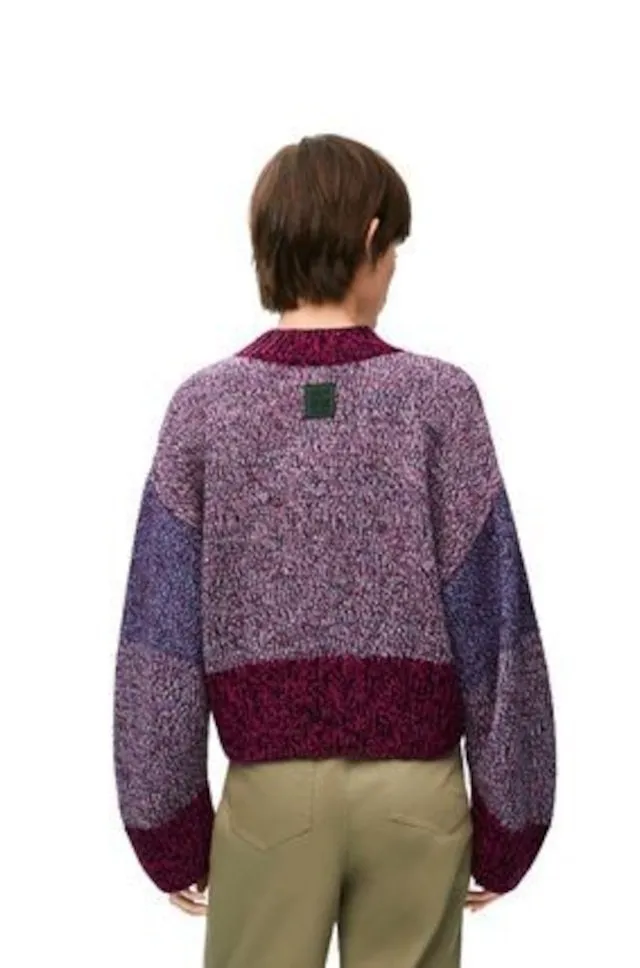 LOEWE  |Monogram Casual Style Unisex Wool Long Sleeves Party Style