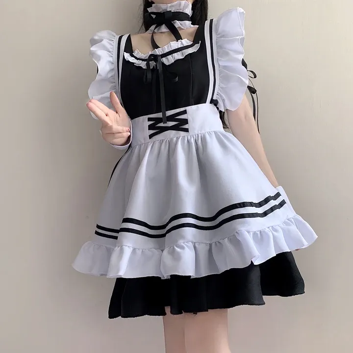 Lolita Maid Dress Outfits AD210020