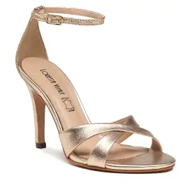 Loretta Vitale Gold Sandal