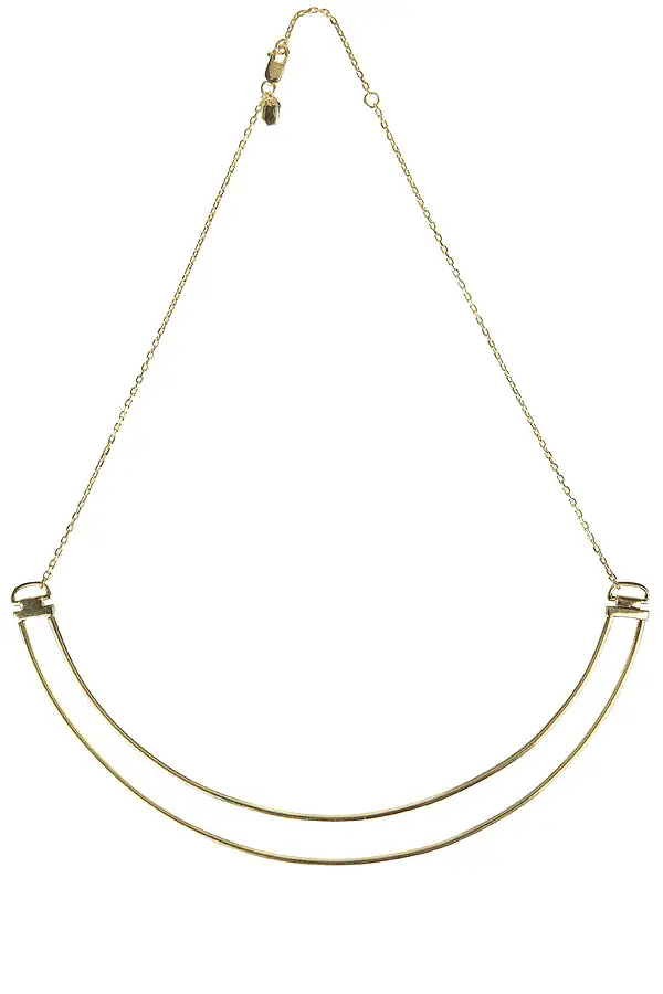 Love Bite Necklace, Gold