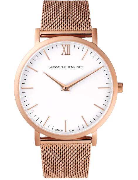 Lugano 40mm, Rose Gold