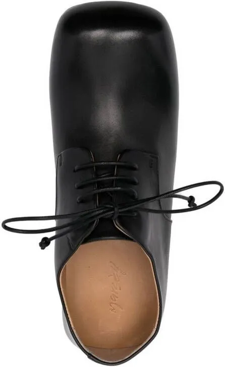 Marsèll lace-up leather oxfords Black