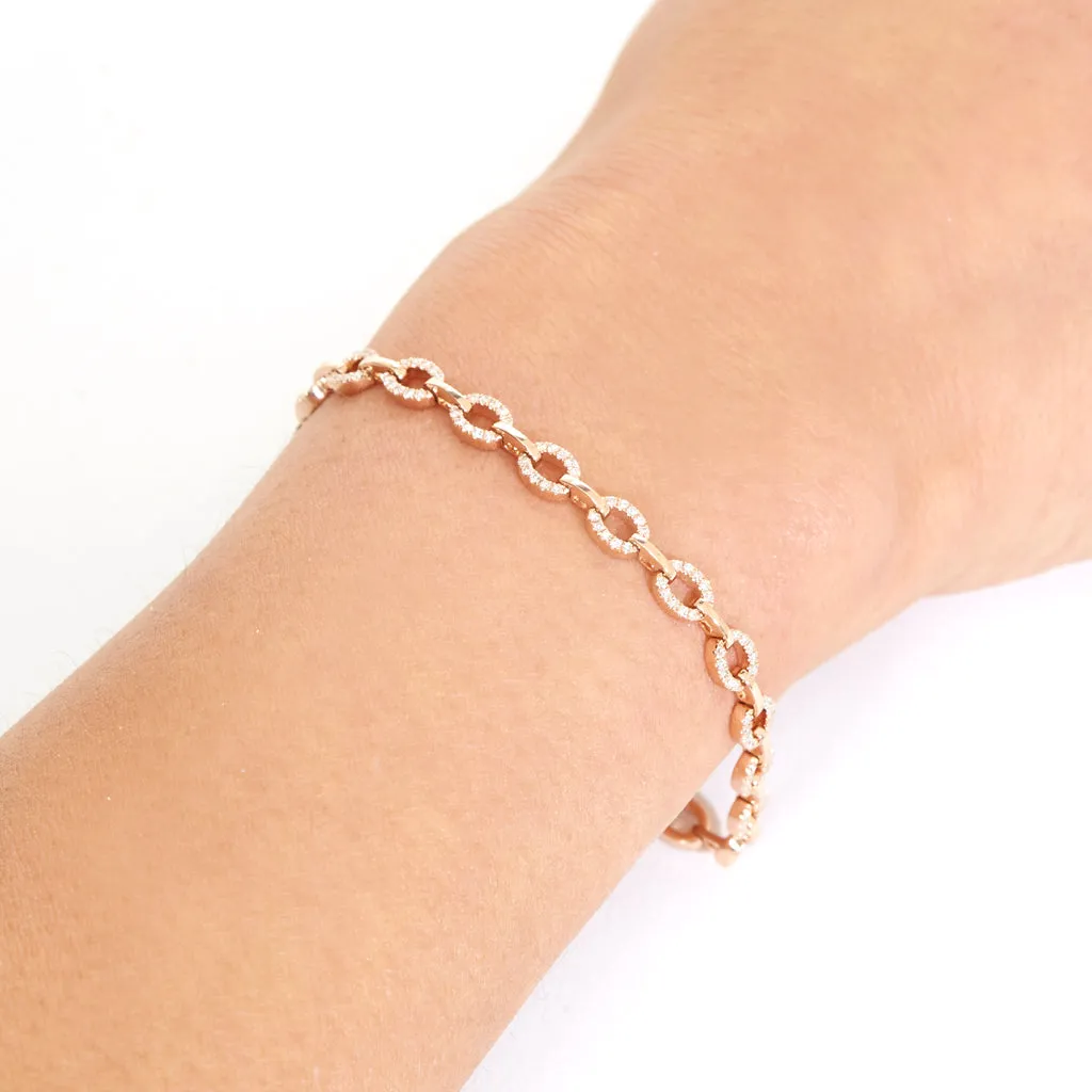 Mini Oval Link Bracelet