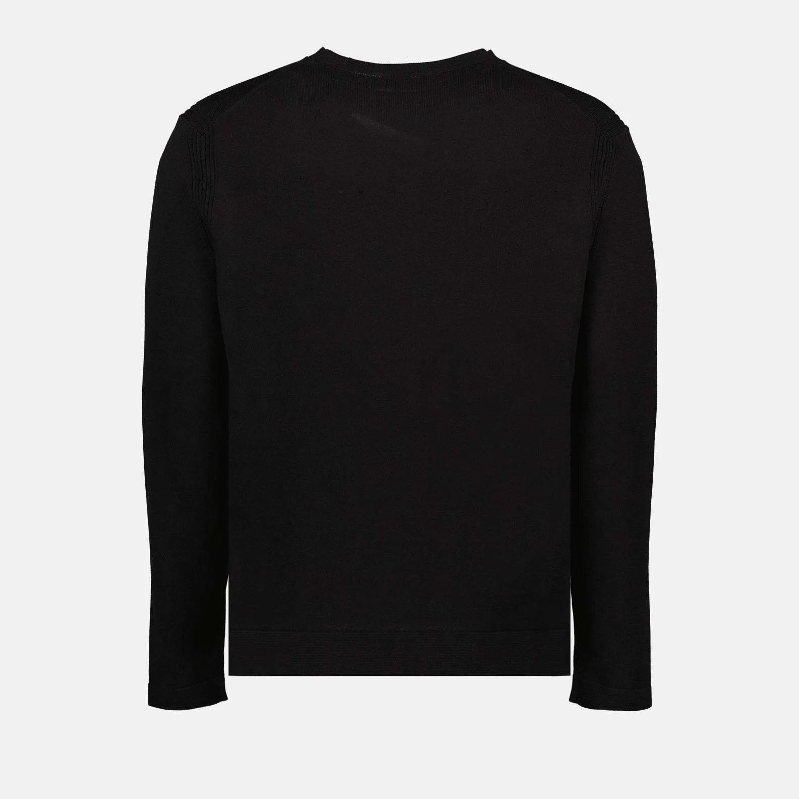 MONCLER  |Crew Neck Street Style Long Sleeves Cotton Bridal Logo