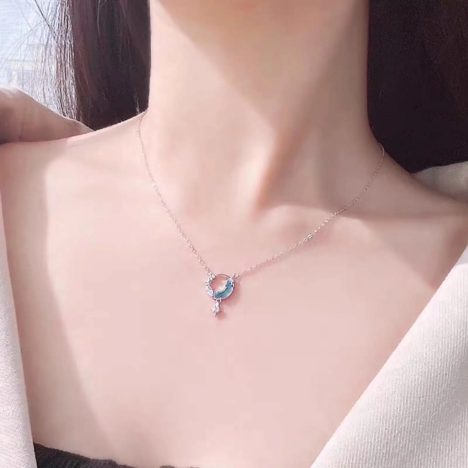 Moon Ocean Necklace - Kimi