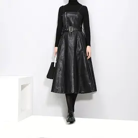 Musset Vegan Leather Dress