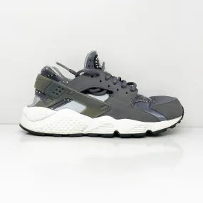 Nike Womens Air Huarache Run Print 725076-005 Gray Running Shoes Sneakers Size 7