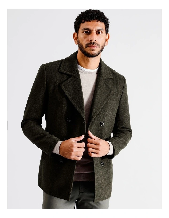 Pierce Peacoat in Green