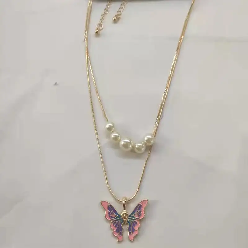 Princess Butterfly Necklace K01