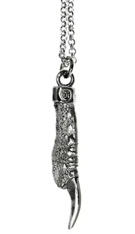 Pukeho Claw Small Necklace, Silver