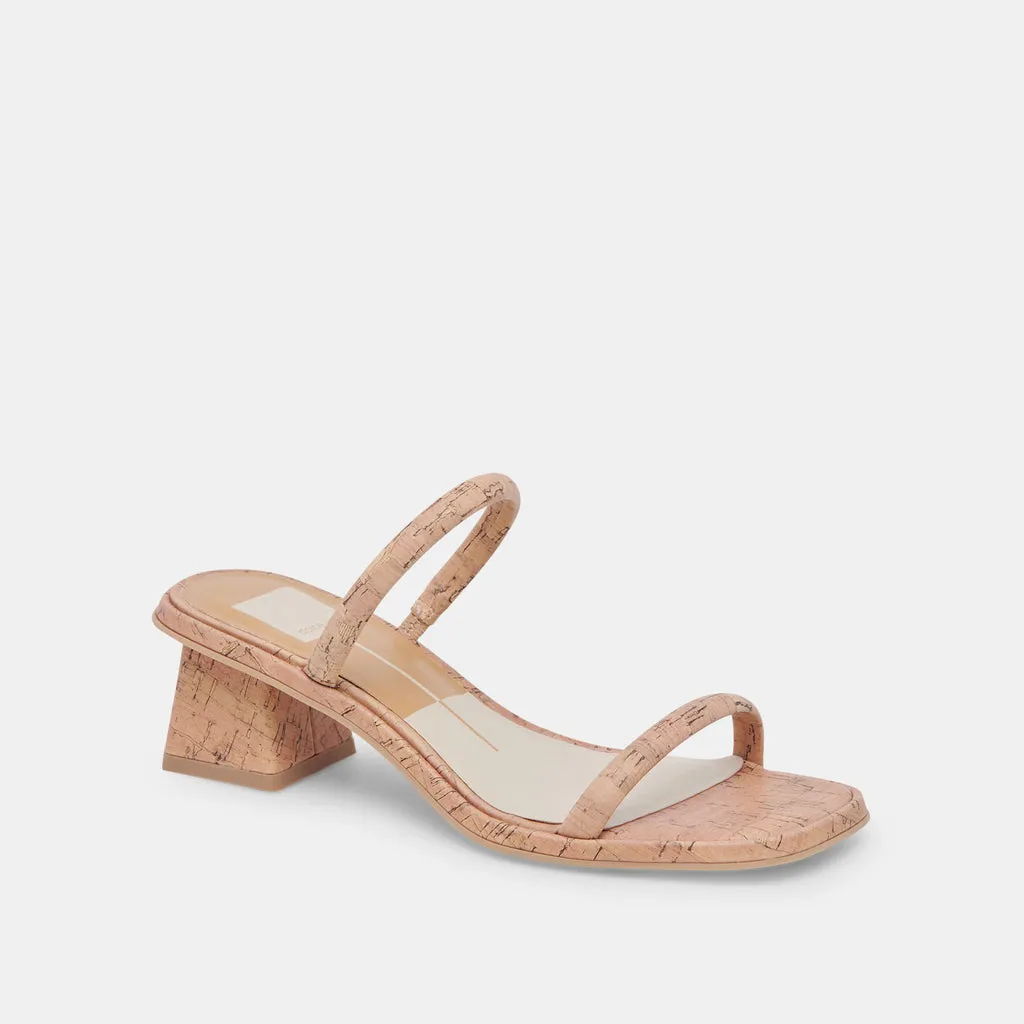 RAMIZE SANDALS NATURAL CORK– Dolce Vita 6883976052802